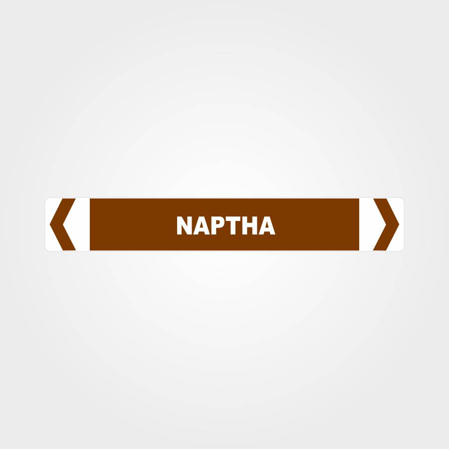 Custom Metal Sign,Naptha Pipe Marker