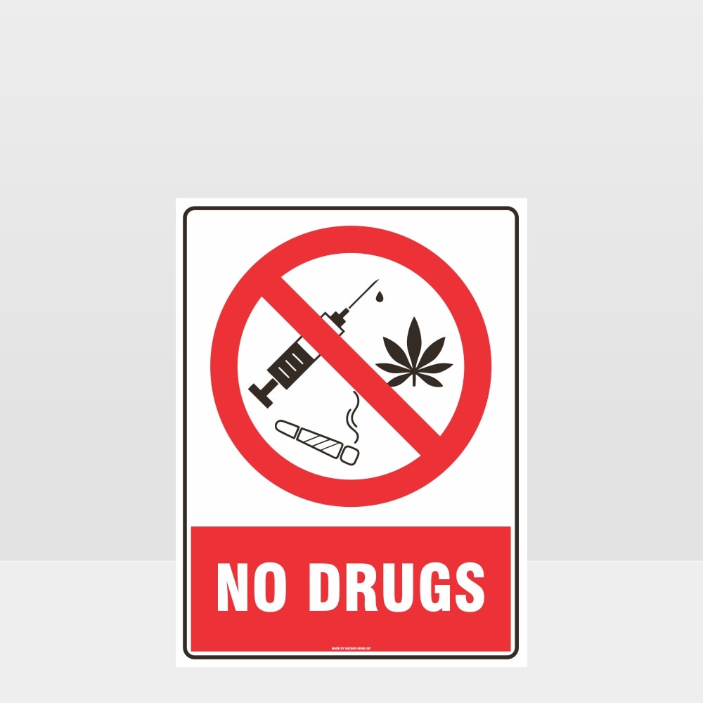 Custom Signs For Business,No Drugs Sign