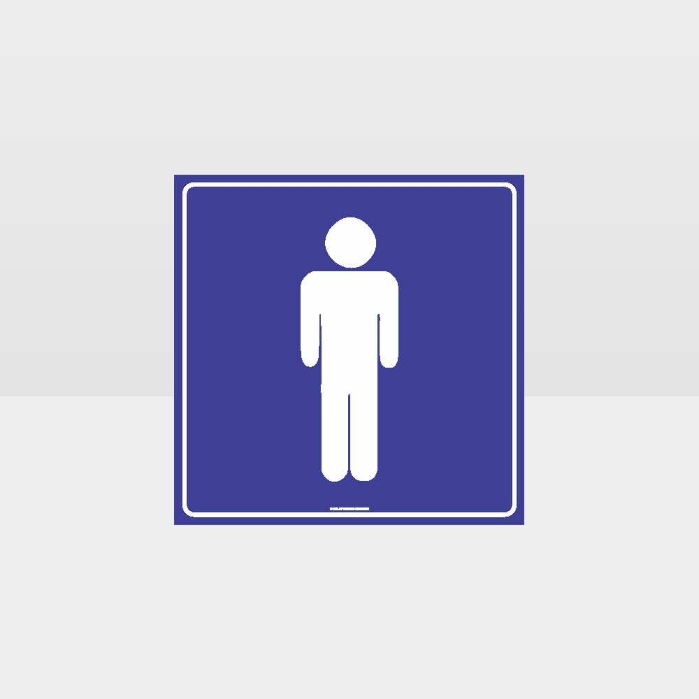 Custom Signs For Business,Male Toilets Sign