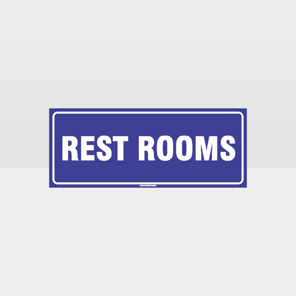 Custom Signs For Business,Rest Rooms Sign