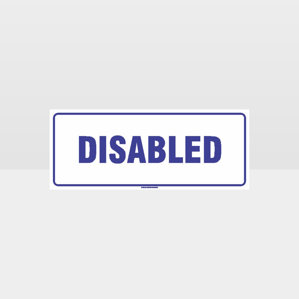 Custom Signs Outdoor Metal,Disabled Toilets Sign
