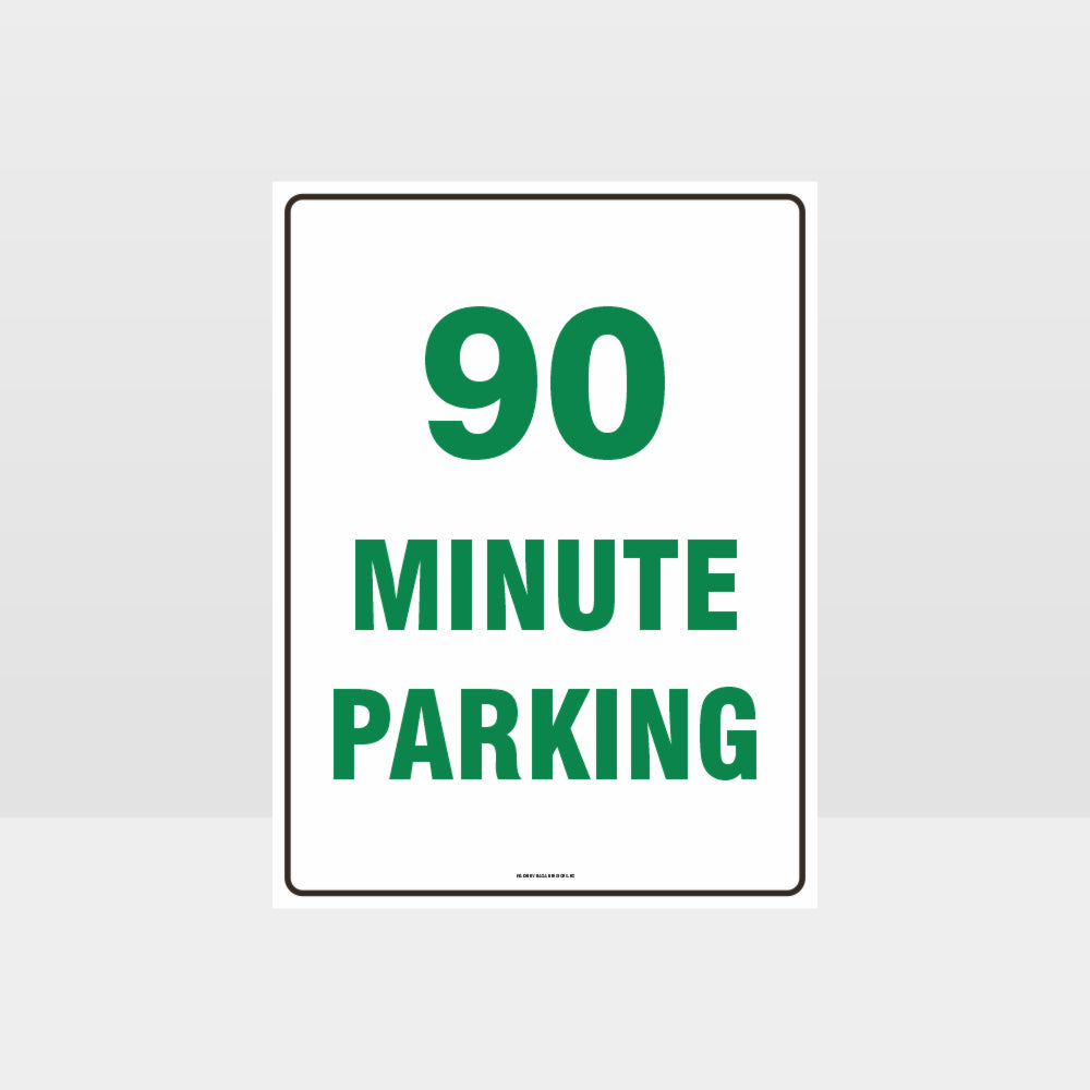 Customized Hazard Signs,90 Minute Parking Sign