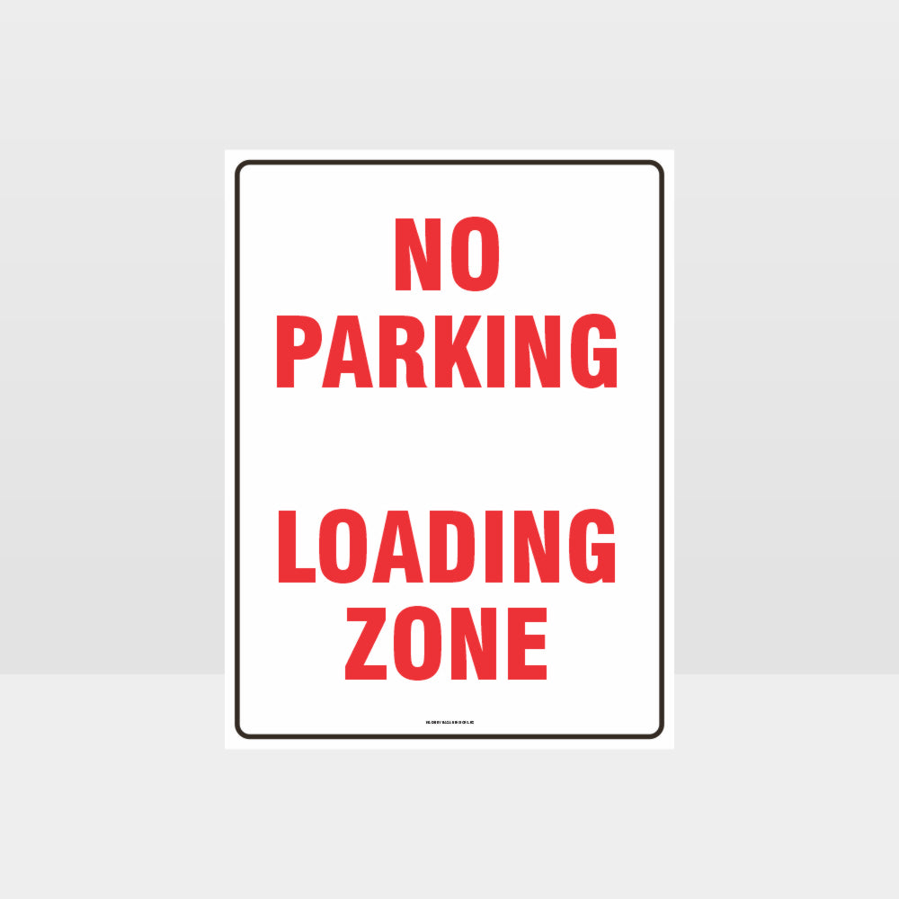 Custom Gate Signs,No Parking Loading Zone Sign