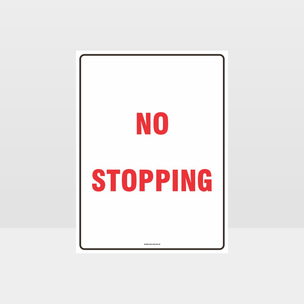 Customized Hazard Signs,No Stopping Sign