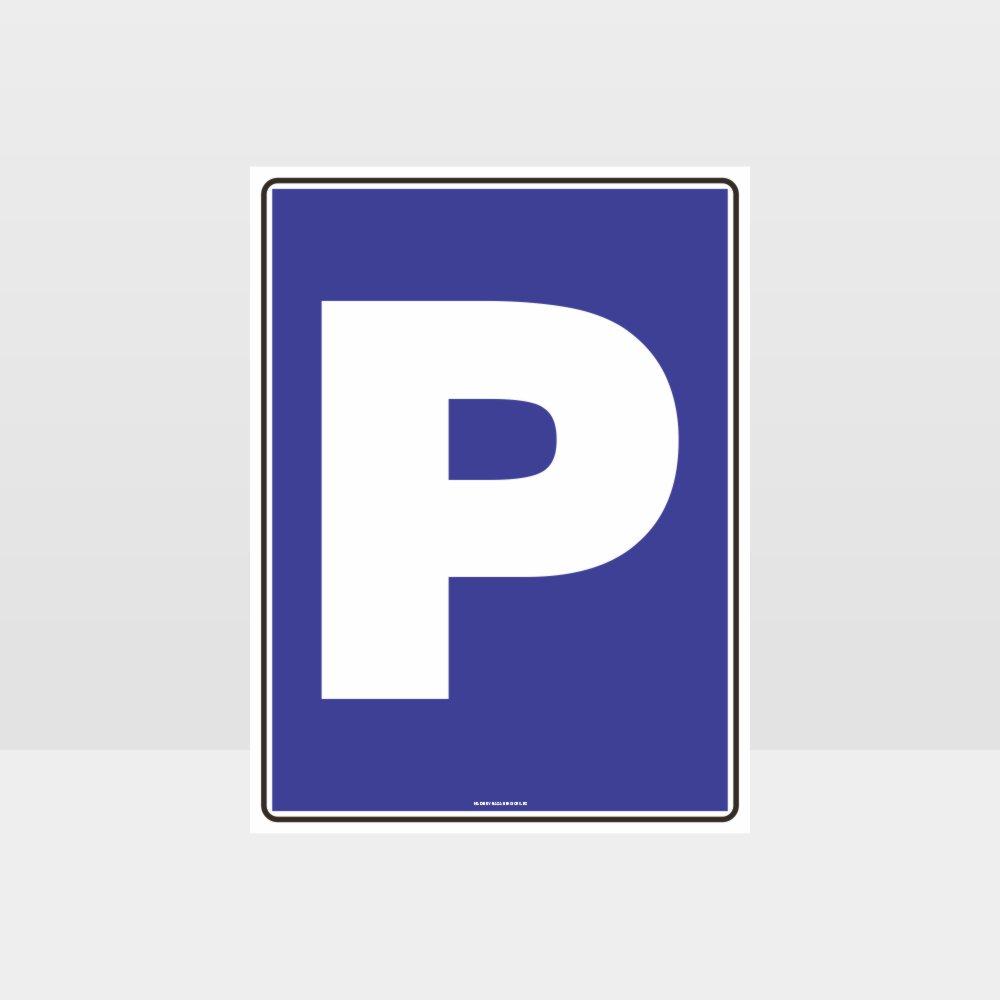 Custom Yard Signs,P Parking Sign