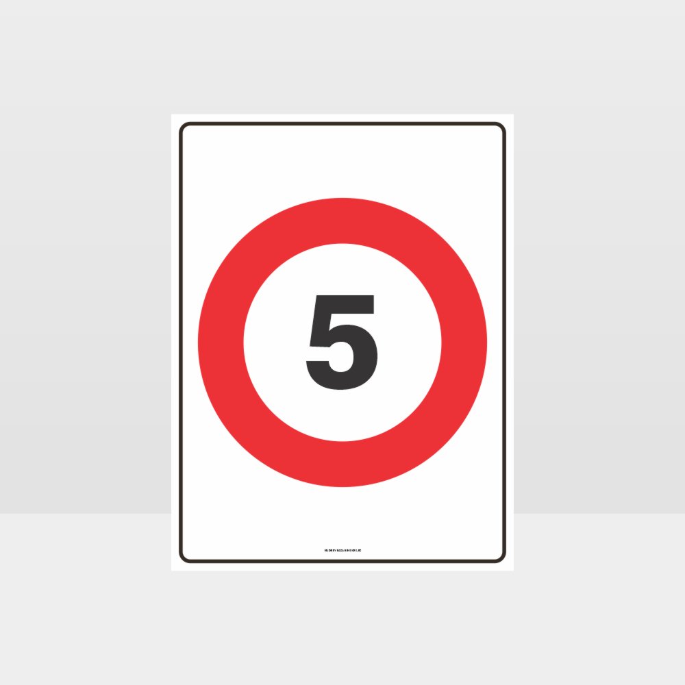 Custom Signs Personalized,5 Kph Speed Sign
