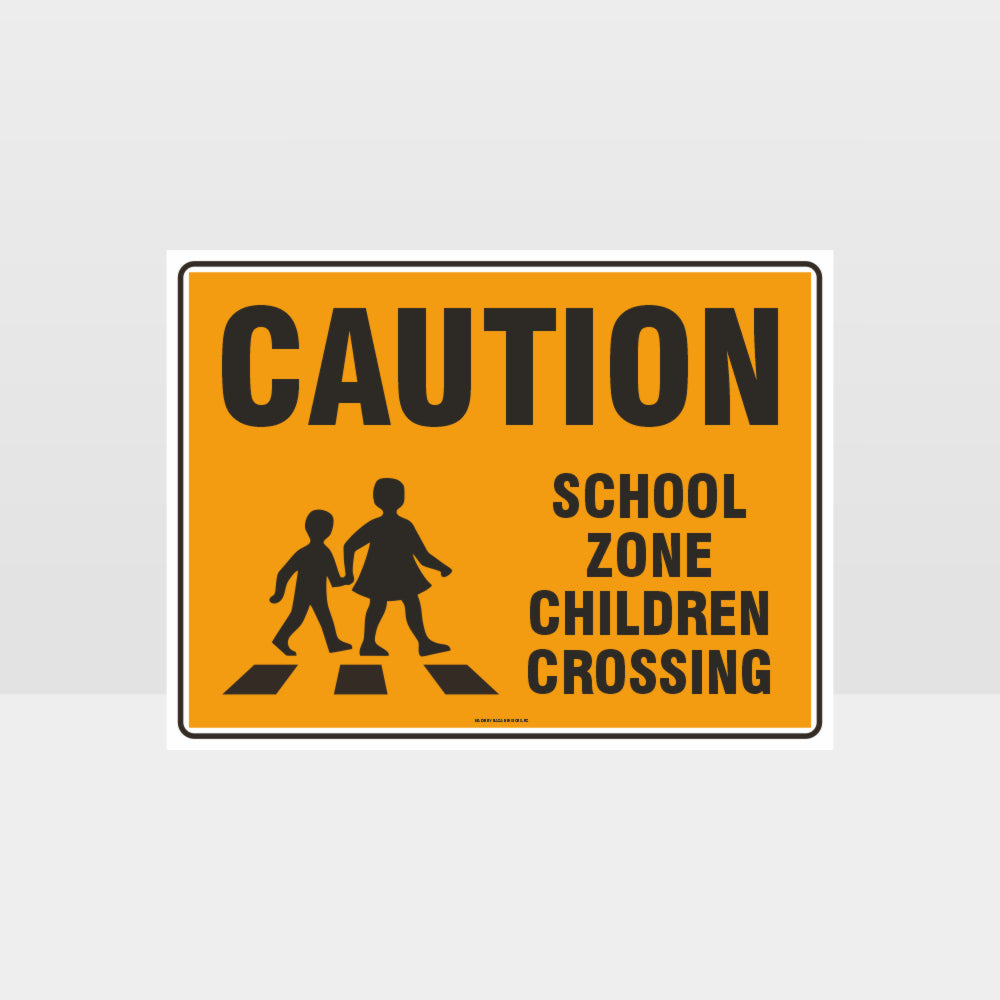Custom Signs For Business,Caution School Zone Children Crossing Sign