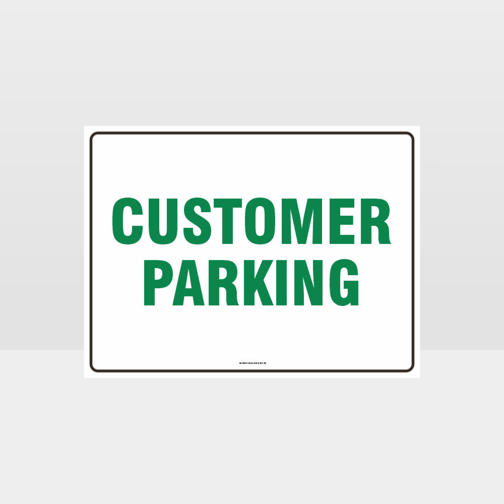 Custom Sign,Customer Parking Sign