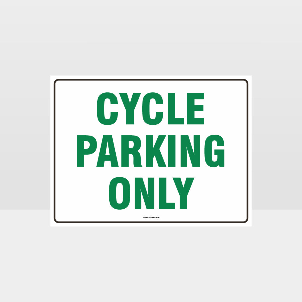 Custom Signs Outdoor Metal,Cycle Parking Only Sign