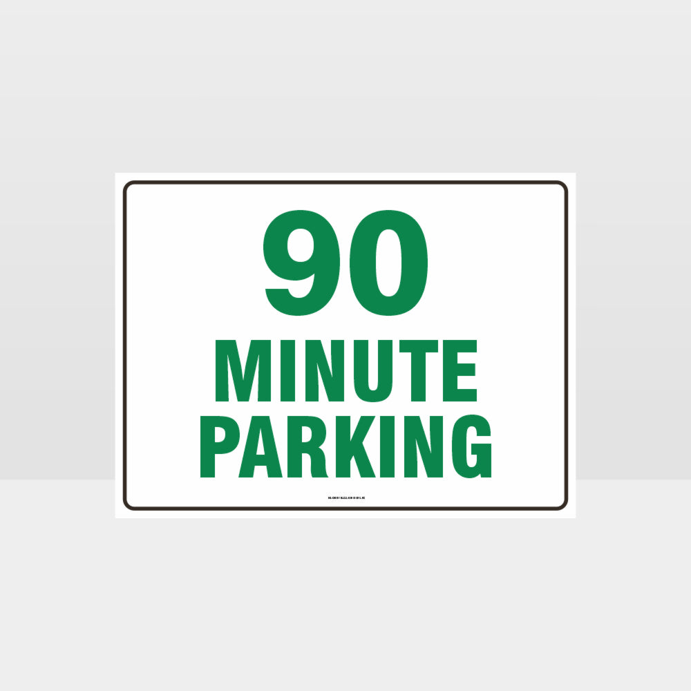Custom Signs Personalized,90 Minute Parking Sign
