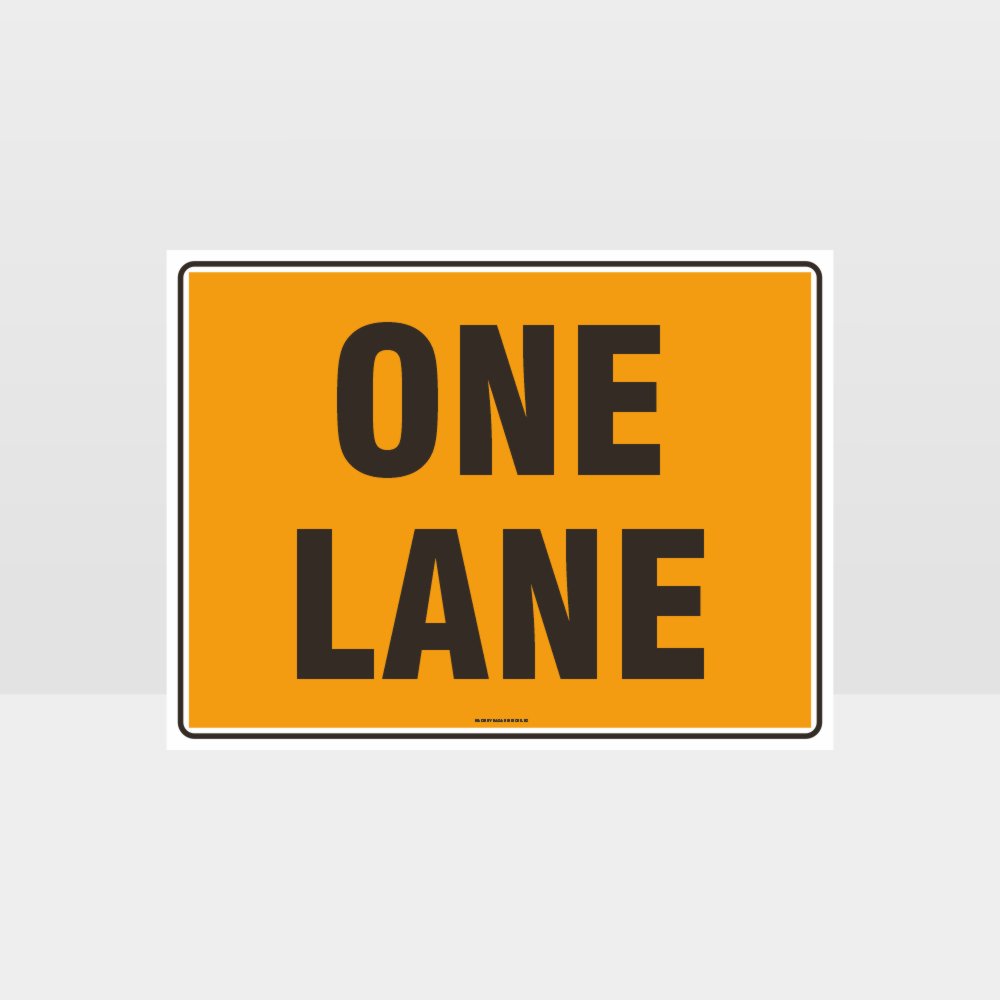 Custom Gate Signs,One Lane Sign