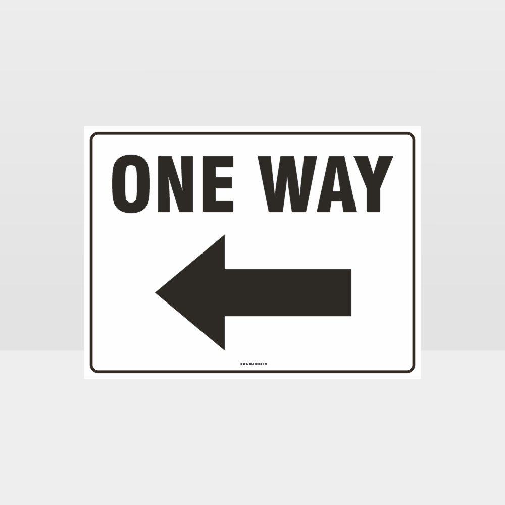 Custom Signs Personalized,One Way Left Arrow Sign