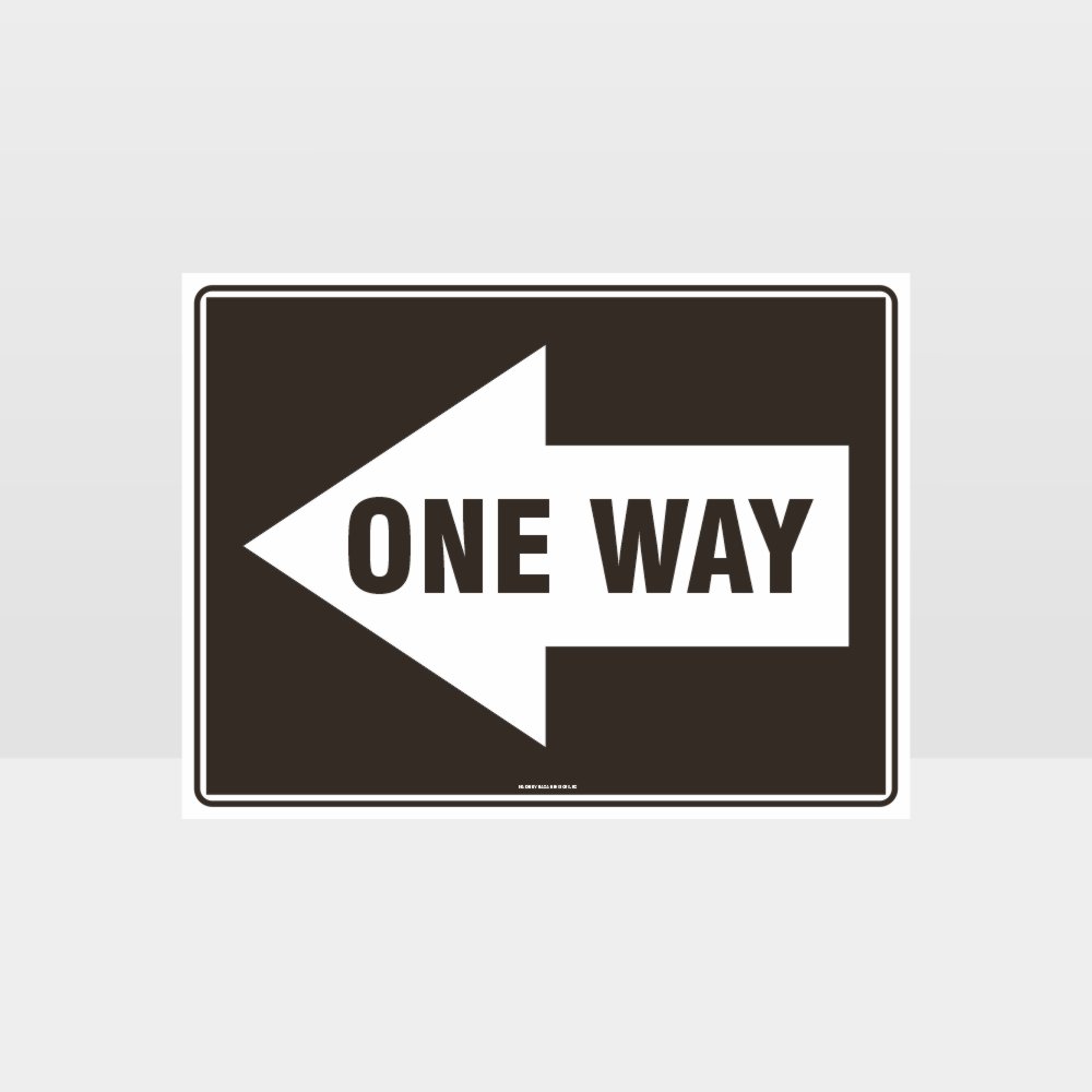 Custom Metal Sign,One Way Left Arrow 01 Sign