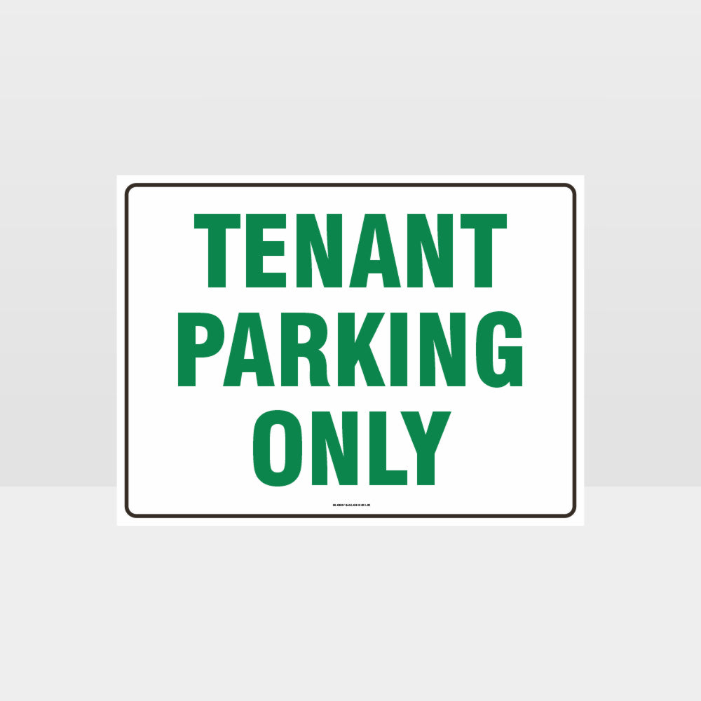 Custom Signs For Business,Tenant Parking Only L Sign