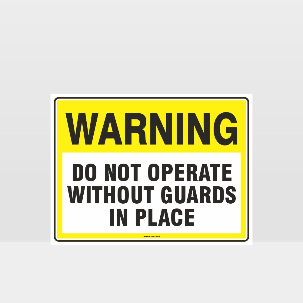 Custom Yard Signs,Warning Do Not Operate Sign