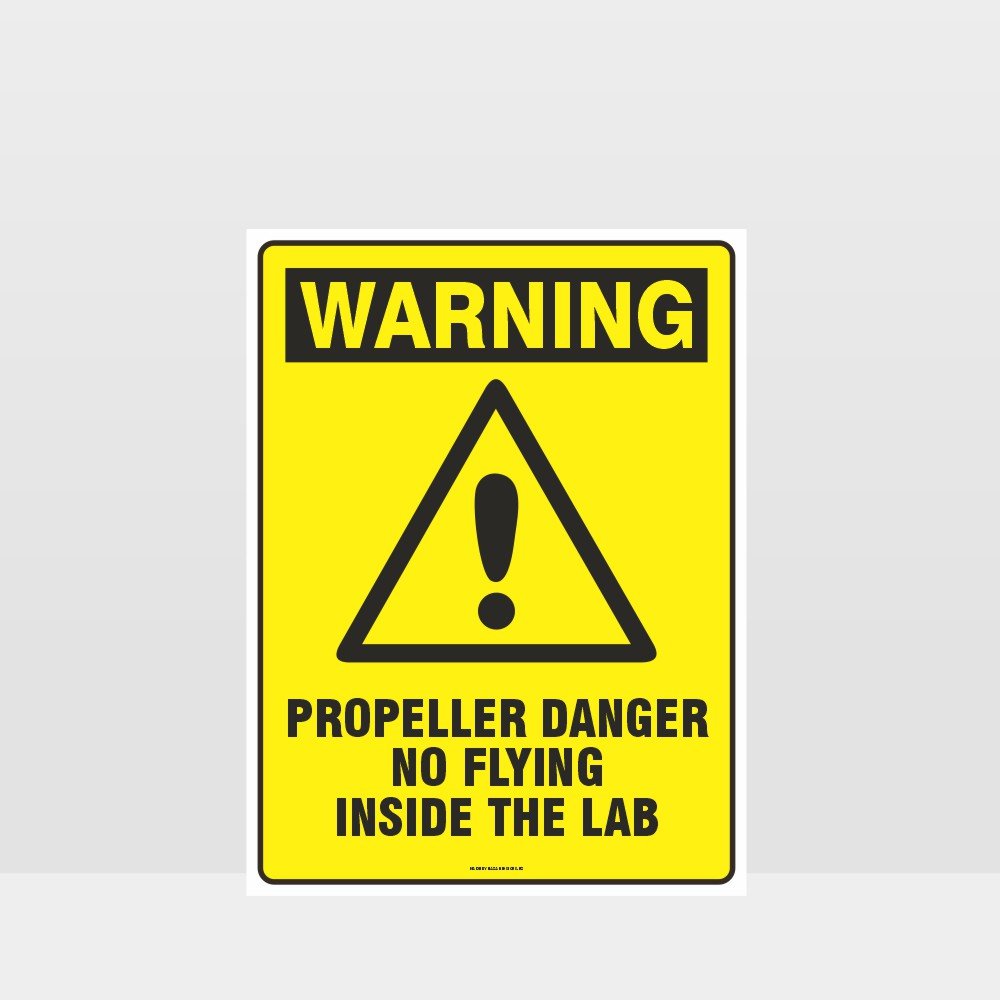 Custom Yard Signs,Warning Propeller Danger Sign